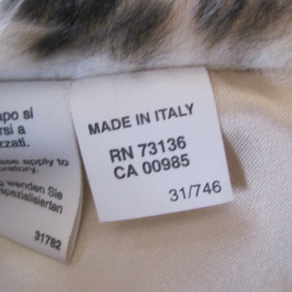 Marella Rabbit Fur Scarf - Picture 6 of 6